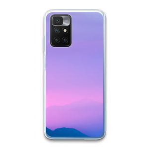 Sunset pastel: Xiaomi Redmi 10 Transparant Hoesje