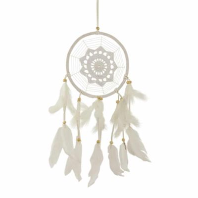 Dromenvanger Wit met Veren (50 x 16 x 1 cm)