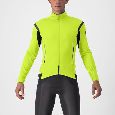 Castelli Perfetto RoS 2 lange mouw fietsjack groen/geel heren