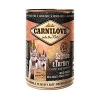 CARNILOVE Into the Wild Salmon & Turkey for Puppies - natvoer voor honden - 400g