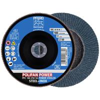 PFERD 67785186 PFC 180 Z50 SG POWER STEELOX Lamellenschuurschijf Diameter 180 mm Boordiameter 22.23 mm 10 stuk(s) - thumbnail