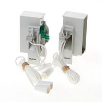 Koordbed.set Ducoklep ventilatierooster 15/34 grijs - thumbnail