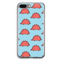 Dinosawrr: iPhone 8 Plus Transparant Hoesje Dinosawrr: iPhone 8 Plus Transparant Hoesje