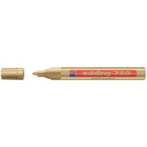 Edding 750 lakmarker 2-4mm rond goud