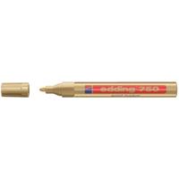 Edding 750 lakmarker 2-4mm rond goud