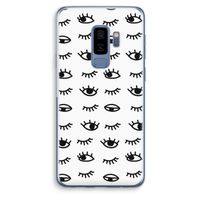 Eye pattern #2: Samsung Galaxy S9 Plus Transparant Hoesje