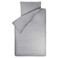 Bink Bedding dekbedovertrek 120 x 150 cm Bo Grijs Maat
