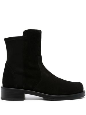 Stuart Weitzman bottines 5050 en daim - Noir Stuart Weitzman bottines 5050 en daim - Noir