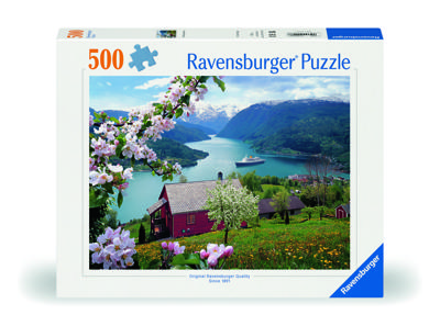 Ravensburger puzzel Skandinavische Idylle 500 stukjes