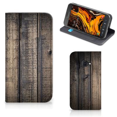 Samsung Galaxy Xcover 4s Book | Wallet Case | Steigerhout