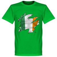 Ierland Ripped Flag T-Shirt