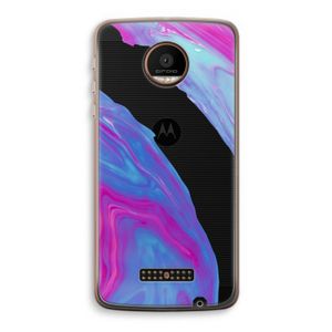 Zweverige regenboog: Motorola Moto Z Force Transparant Hoesje
