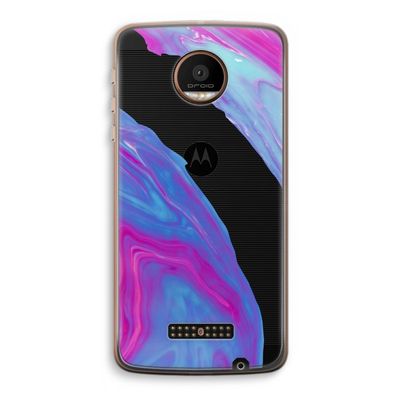 Zweverige regenboog: Motorola Moto Z Force Transparant Hoesje