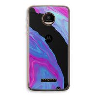 Zweverige regenboog: Motorola Moto Z Force Transparant Hoesje