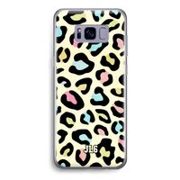 Leopard pattern: Samsung Galaxy S8 Transparant Hoesje