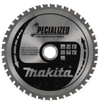 Makita Accessoires B-63133 | Cirkelzaagblad Sandwichpaneel | Specialized | 165x20x1,75 42T 0G - B-63133