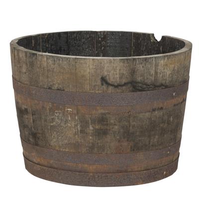 BloembakKuip 1/2 Whiskyvat 190L - Vatenhandel stijf