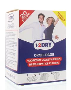 Okselpads large wit