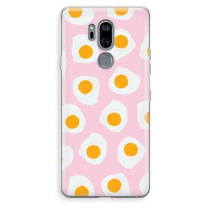 Dancing eggs: LG G7 Thinq Transparant Hoesje