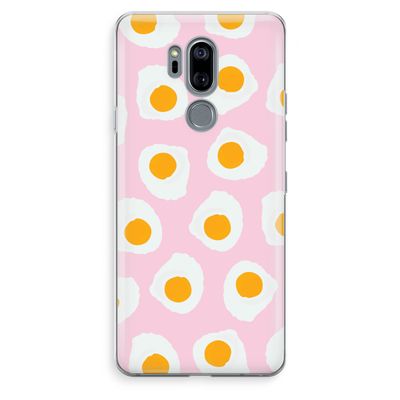 Dancing eggs: LG G7 Thinq Transparant Hoesje