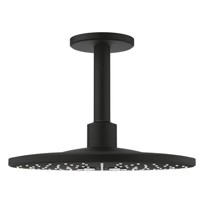 Grohe Rainshower smartactive hoofddoucheset 310 rond duo phantom black 22124kf0
