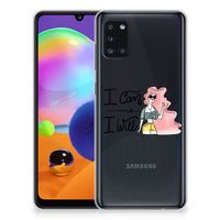 Samsung Galaxy A31 Telefoonhoesje met Naam i Can