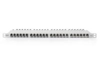 Digitus DIGITUS 24 poorten Netwerkpatchpaneel 483 mm (19) CAT 6A, CAT 6a (losse kabel CAT 7) 0.5 HE - thumbnail