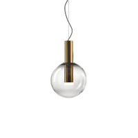 Bomma Phenomena Hanglamp - Small Ball - Gerookt - Goud - thumbnail