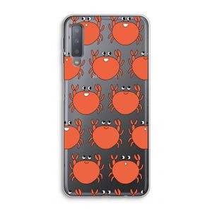 Krab: Samsung Galaxy A7 (2018) Transparant Hoesje