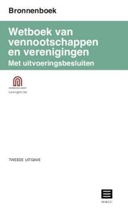 Bronnenboek Wetboek vennootschappen en verenigingen met uitvoeringsbesluiten (Paperback)
