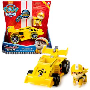 PAW Patrol , Race & Go luxe voertuig van Ready, Race, Rescue Rubble met geluiden, voor kinderen vanaf 3 jr.