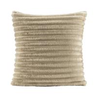2e Halve Prijs Leen Bakker - Sierkussen Zaira - Zand - 45x45 Cm - Polyester - Beige - 10x45x45 Cm