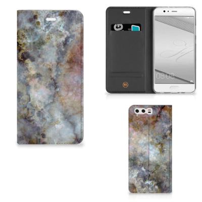 Huawei P10 Plus | Standcase | Marmer Grijs
