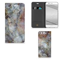 Huawei P10 Plus | Standcase | Marmer Grijs