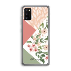 Sweet heaven geometrics: Samsung Galaxy A41 Transparant Hoesje