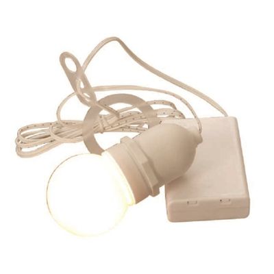 Kerstverlichting lichtsnoer voor kerststerren - 150 cm - op batterijen - wit - met timer Kerstverlichting lichtsnoer voor kerststerren - 150 cm - op batterijen - wit - met timer