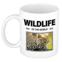 Foto mok Luipaard mok / beker - wildlife of the world cadeau Luipaarden liefhebber - feest mokken - thumbnail