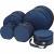 Tama TDSS52KNB Powerpad Designer Navy Blue 5d. drumhoezenset 22,10,12,14,16