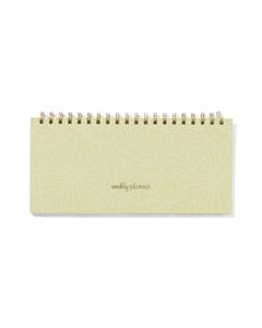 HEMA Bureauplanner Met Spiraal 13x27 Groen