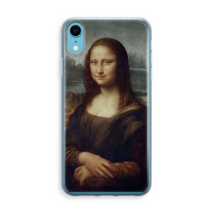 Mona Lisa: iPhone XR Transparant Hoesje