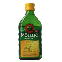 Omega-3 levertraan naturel 250 Milliliter