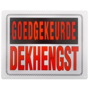 Bord: goedgekeurde dekhengst