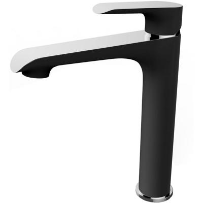 Xellanz Tarma Eenhendel Wastafelkraan - Verhoogd - Zwart/Chroom