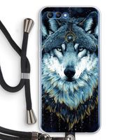 Darkness Wolf: Honor 10 Transparant Hoesje met koord