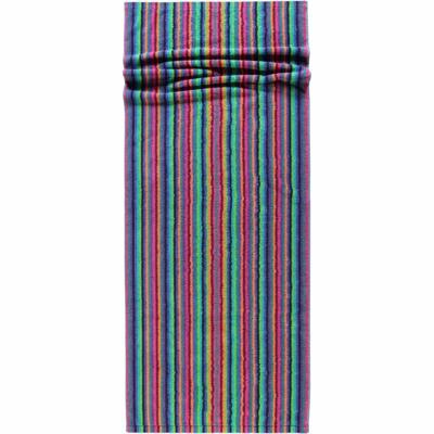 Cawö Cawö Lifestyle Streifen Saunahanddoek 7048 Multi-84 70x180