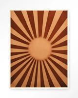 Urban Cotton Wandkleed 'Sunny Side' 80 x 110cm in Floating Frame - off white
