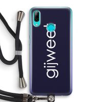 Gijweet: Huawei P Smart (2019) Transparant Hoesje met koord