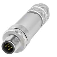 BALLUFF BCC0714 Sensor/actuator connector, niet geassembleerd M12 x 1 Aantal polen (sensoren): 5 1 stuk(s)