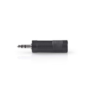 Nedis Stereo-Audioadapter | 3,5 mm Male | 6,35 mm Female | 1 stuks - CAGB22935BK CAGB22935BK