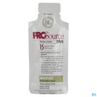 Prosource Plus Neutraal 15g Eiwit Zakje 1x30ml